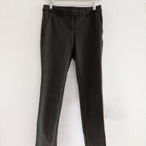 3/$30 Dark green Dalia skinny work pant - crop